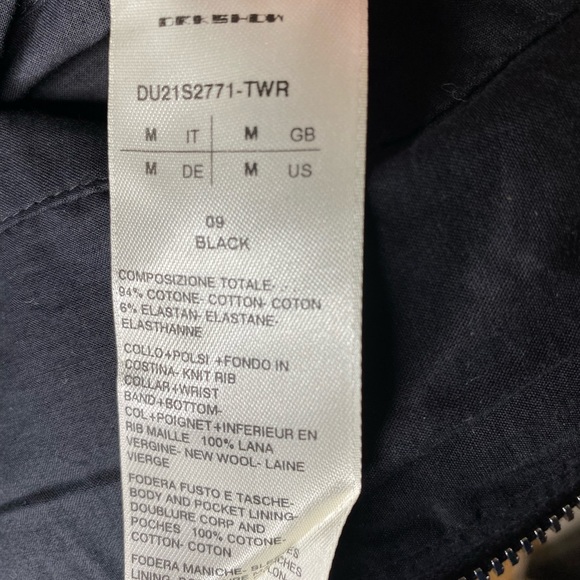 RICK OWENS DRKSHDW FLIGHT BOMBER, BLACK, SIZE MEDIUM, GREAT CONDITION - Picture 5 of 5